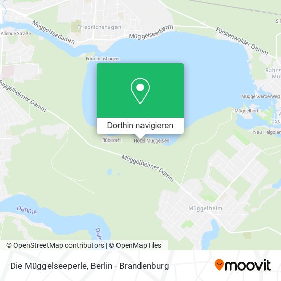 Die Müggelseeperle Karte