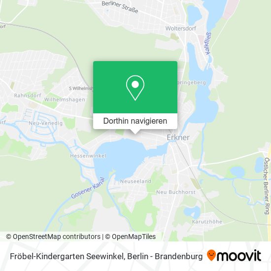 Fröbel-Kindergarten Seewinkel Karte