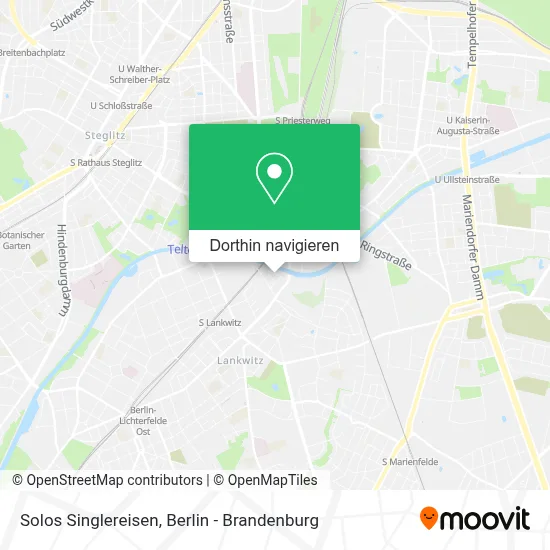 Solos Singlereisen Karte