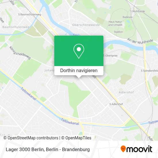 Lager 3000 Berlin Karte