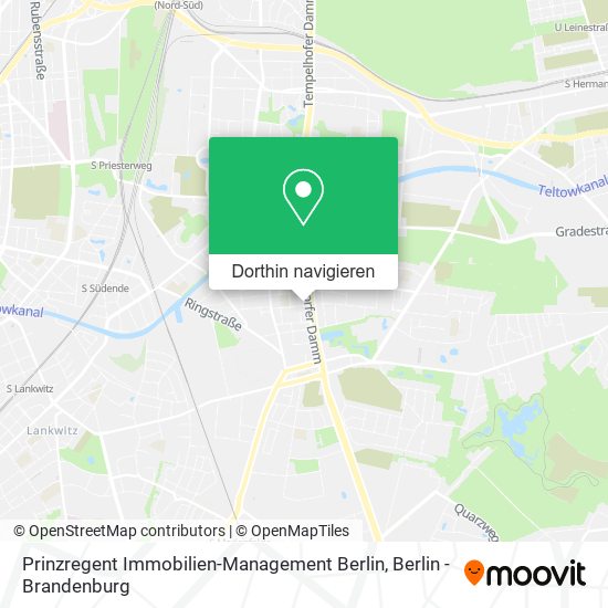 Prinzregent Immobilien-Management Berlin Karte