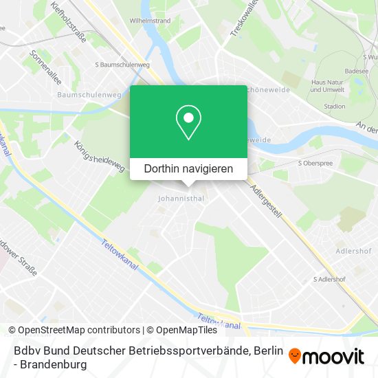 Bdbv Bund Deutscher Betriebssportverbände Karte