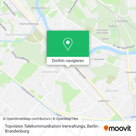 Topvision Telekommunikation Verwaltungs Karte