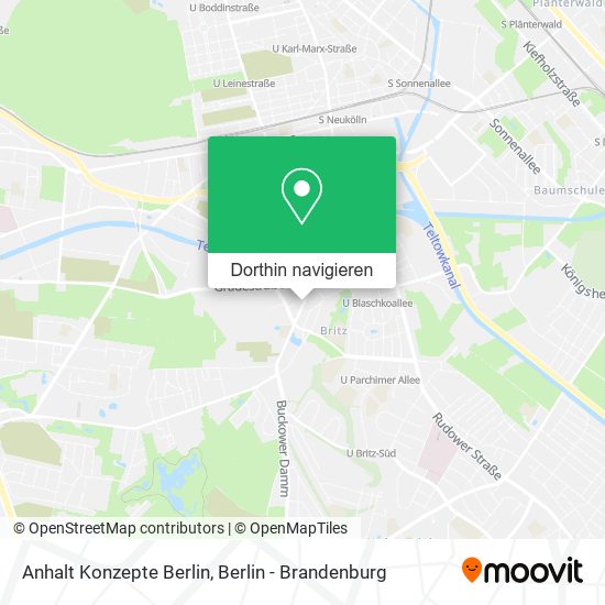 Anhalt Konzepte Berlin Karte