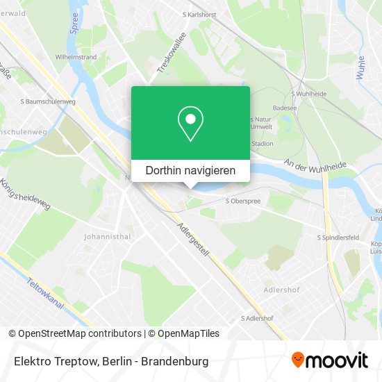 Elektro Treptow Karte