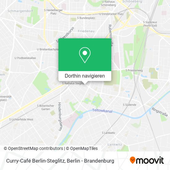 Curry-Café Berlin-Steglitz Karte