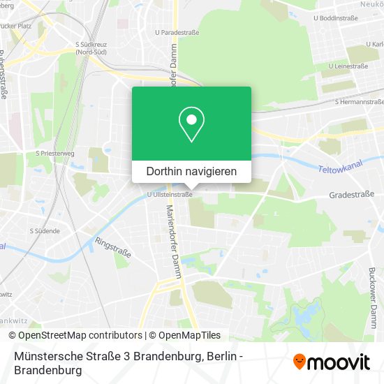 Münstersche Straße 3 Brandenburg Karte