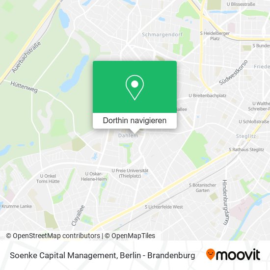 Soenke Capital Management Karte