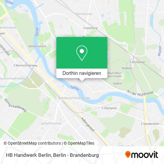 HB Handwerk Berlin Karte