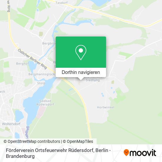 Förderverein Ortsfeuerwehr Rüdersdorf Karte