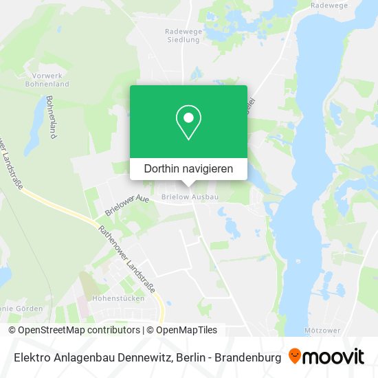 Elektro Anlagenbau Dennewitz Karte