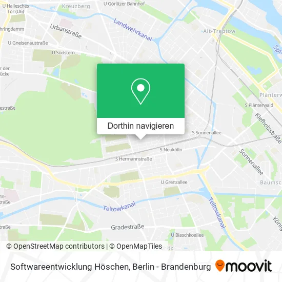 Softwareentwicklung Höschen Karte