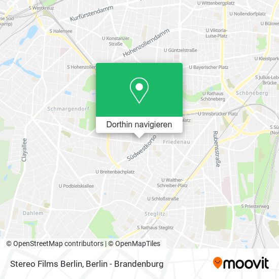 Stereo Films Berlin Karte