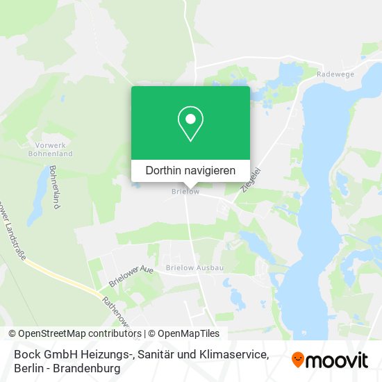 Bock GmbH Heizungs-, Sanitär und Klimaservice Karte