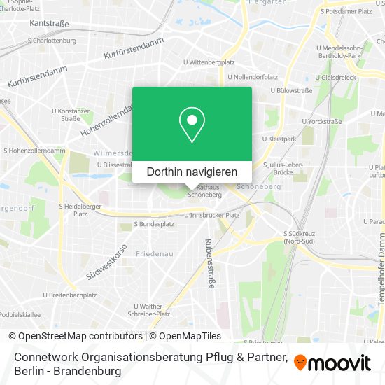 Connetwork Organisationsberatung Pflug & Partner Karte