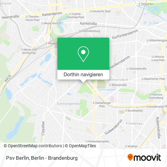 Psv Berlin Karte