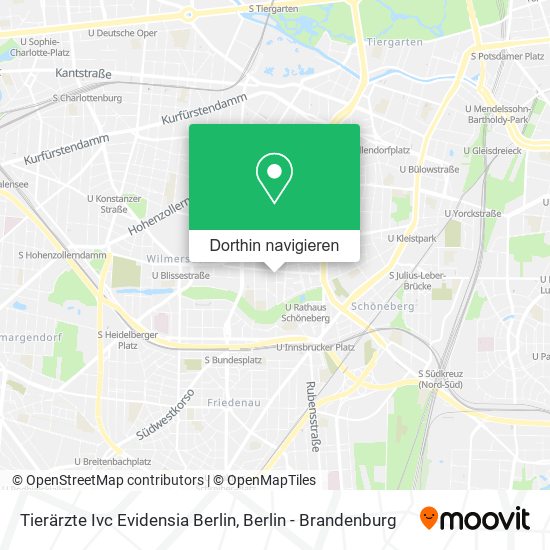 Tierärzte Ivc Evidensia Berlin Karte