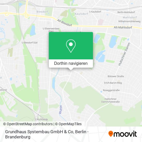 Grundhaus Systembau GmbH & Co Karte