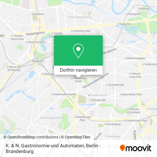 K. & N. Gastronomie-und Automaten Karte