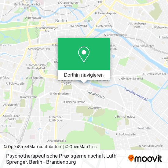 Psychotherapeutische Praxisgemeinschaft Lüth-Sprenger Karte