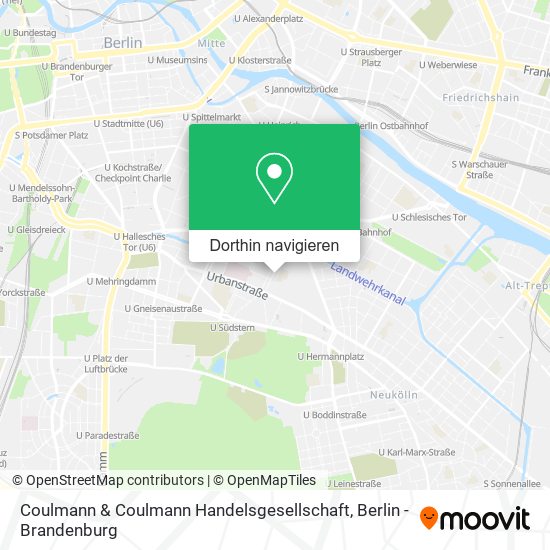 Coulmann & Coulmann Handelsgesellschaft Karte