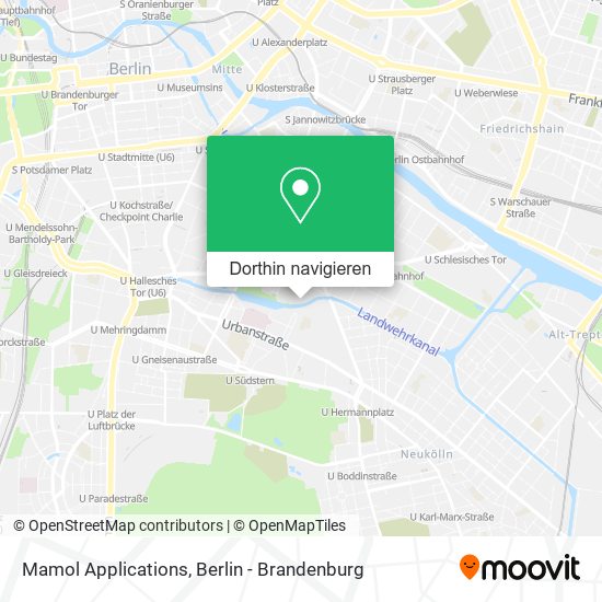 Mamol Applications Karte