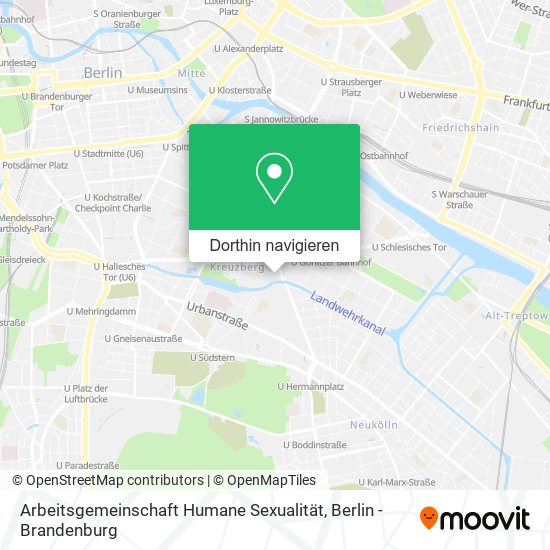 Arbeitsgemeinschaft Humane Sexualität Karte