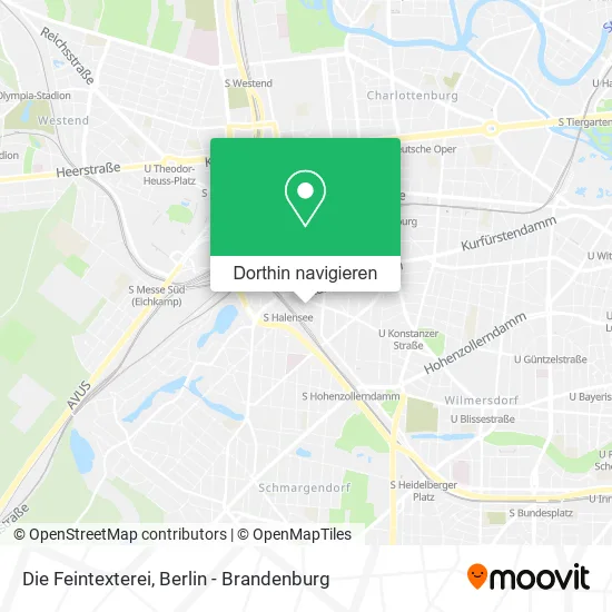 Die Feintexterei Karte