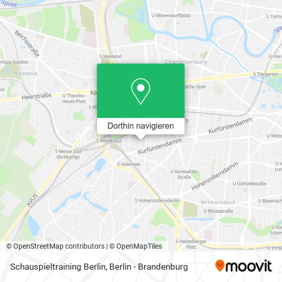 Schauspieltraining Berlin Karte