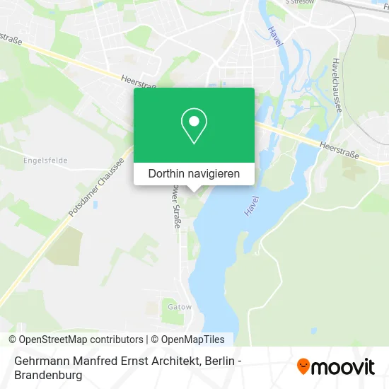 Gehrmann Manfred Ernst Architekt Karte