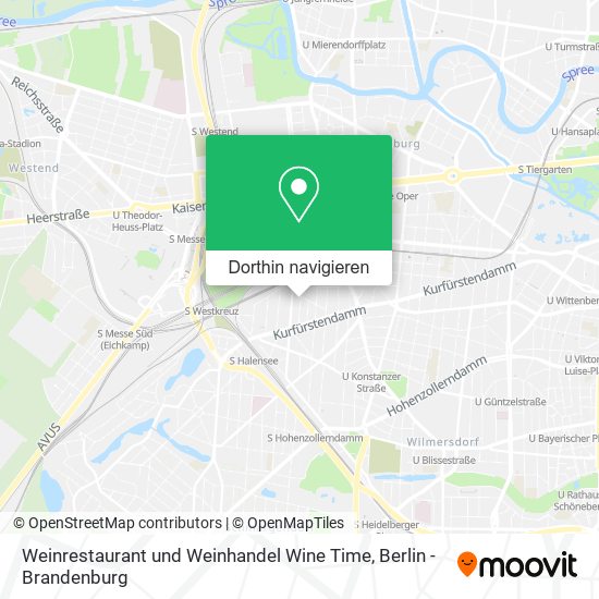 Weinrestaurant und Weinhandel Wine Time Karte