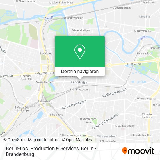 Berlin-Loc. Production & Services Karte