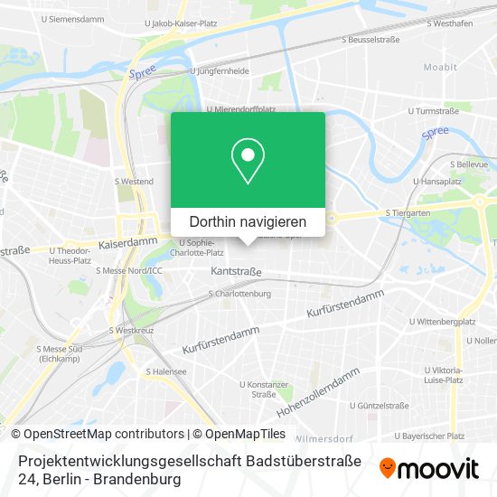 Projektentwicklungsgesellschaft Badstüberstraße 24 Karte