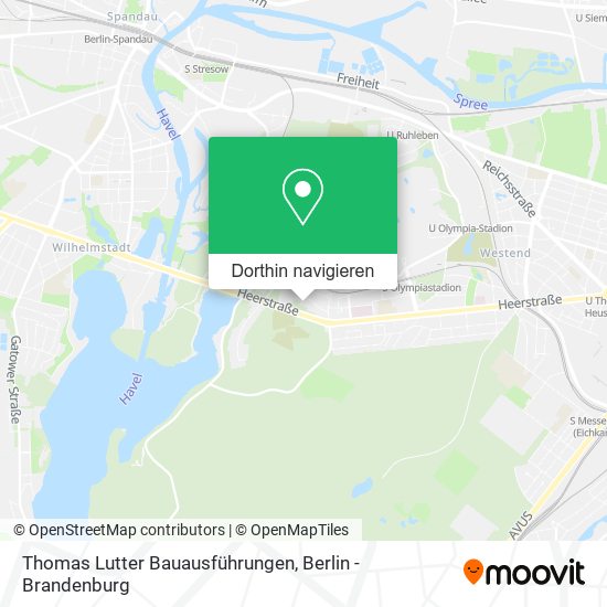 Thomas Lutter Bauausführungen Karte