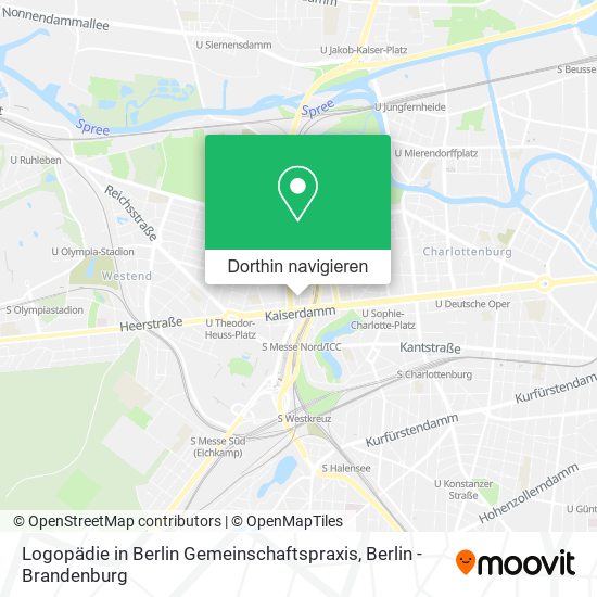 Logopädie in Berlin Gemeinschaftspraxis Karte