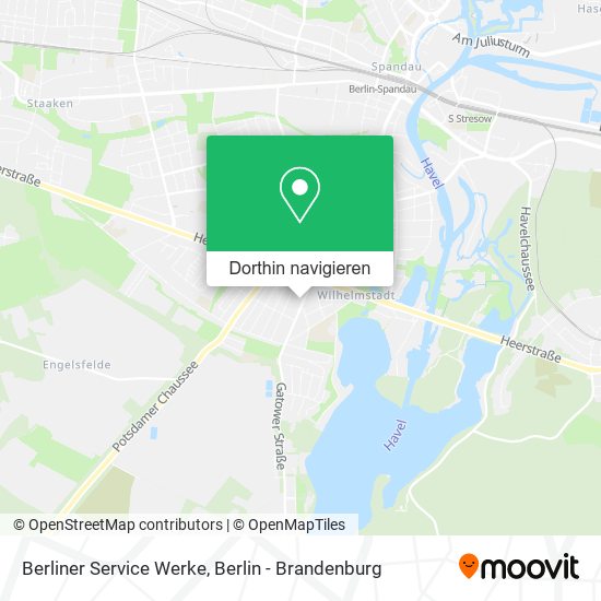 Berliner Service Werke Karte