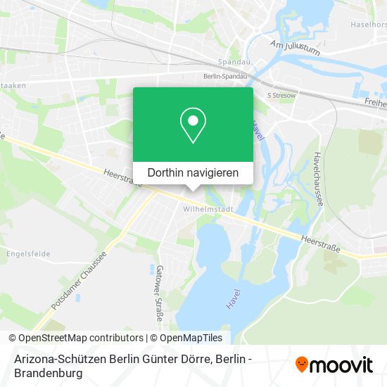 Arizona-Schützen Berlin Günter Dörre Karte