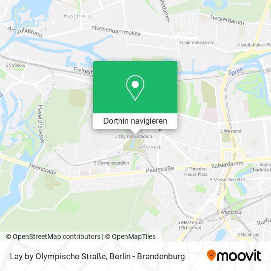Lay by Olympische Straße Karte