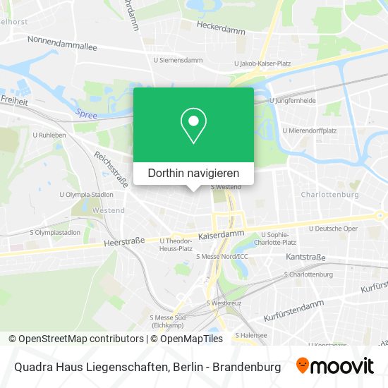 Quadra Haus Liegenschaften Karte