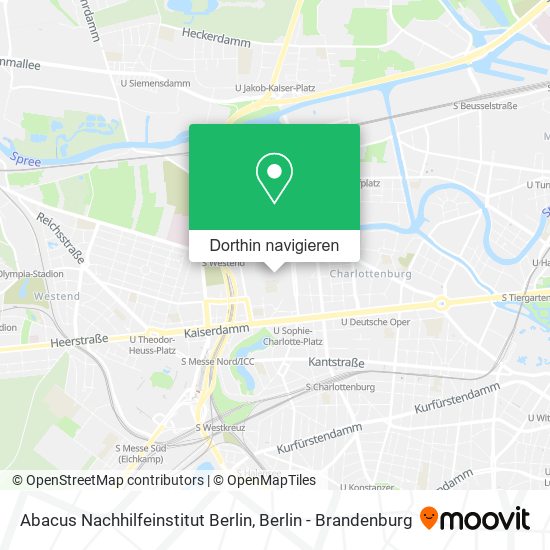 Abacus Nachhilfeinstitut Berlin Karte
