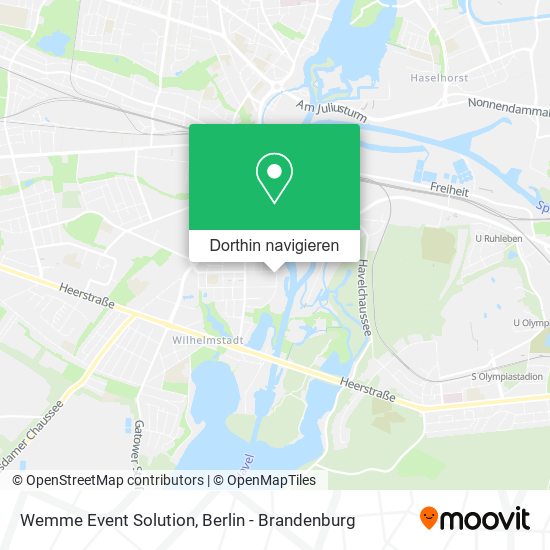 Wemme Event Solution Karte