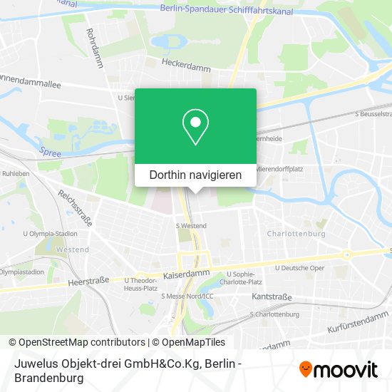 Juwelus Objekt-drei GmbH&Co.Kg Karte