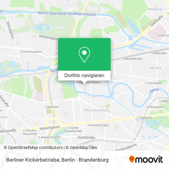 Berliner Kickerbetriebe Karte