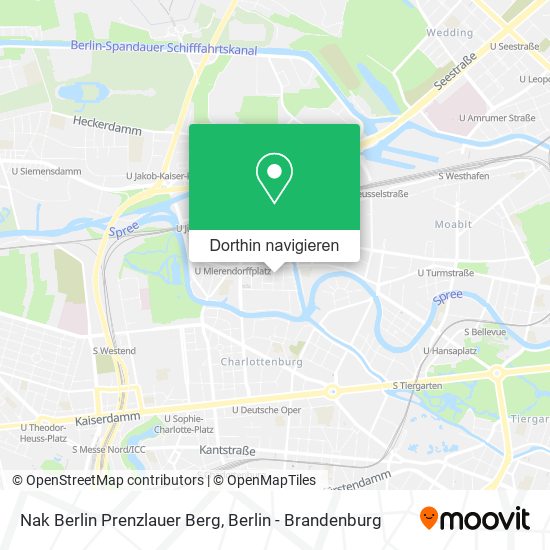 Nak Berlin Prenzlauer Berg Karte