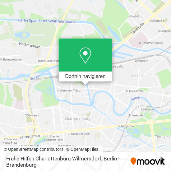 Frühe Hilfen Charlottenburg Wilmersdorf Karte