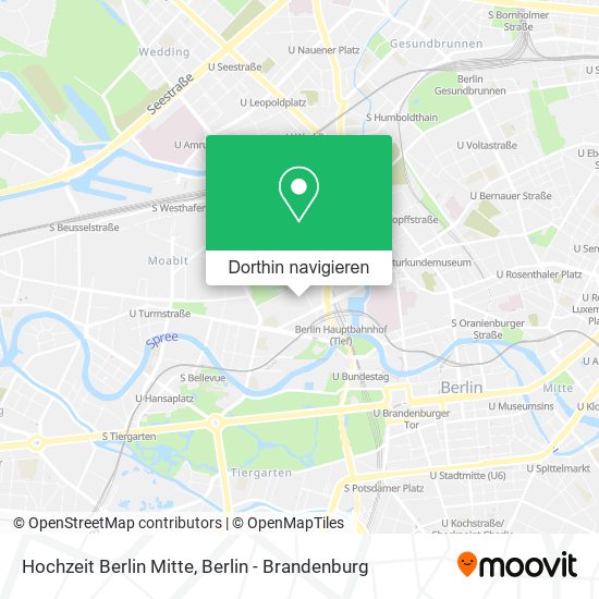 Hochzeit Berlin Mitte Karte