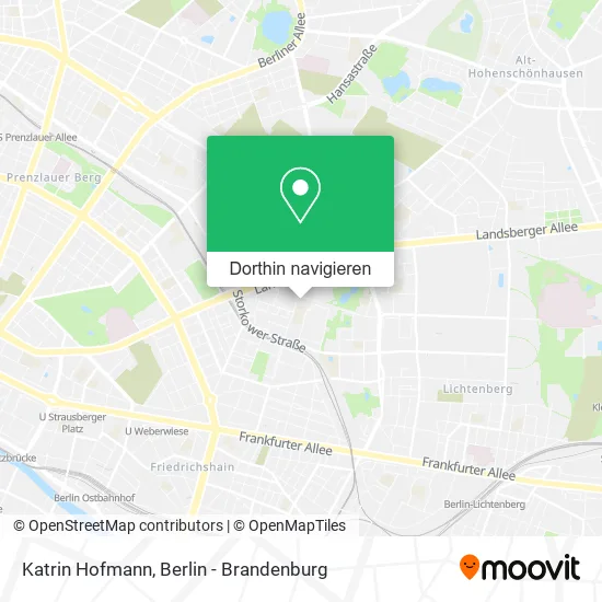 Katrin Hofmann Karte