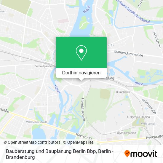 Bauberatung und Bauplanung Berlin Bbp Karte