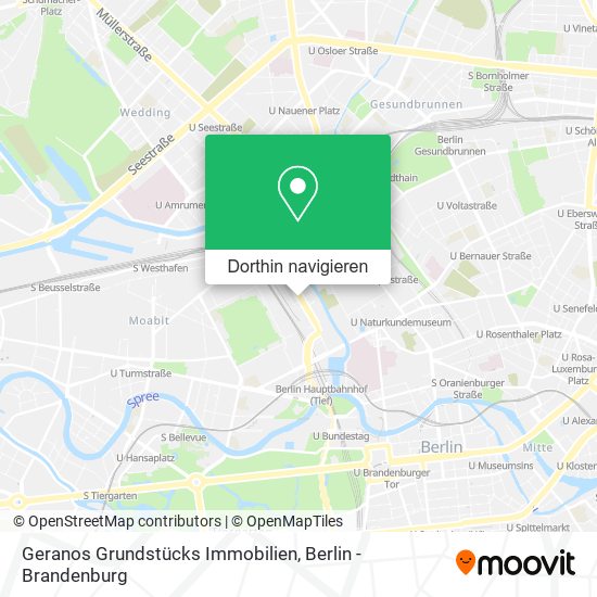 Geranos Grundstücks Immobilien Karte