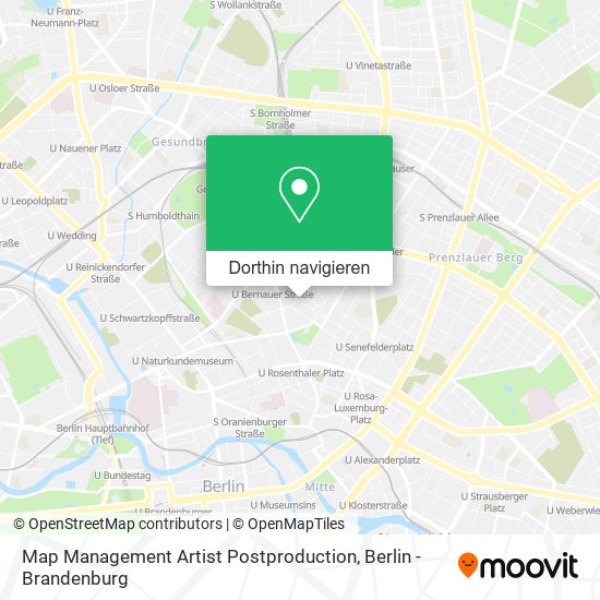 Map Management Artist Postproduction Karte